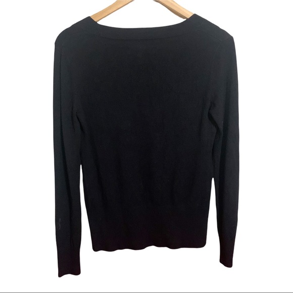 Apostrophe V Neck Light Weight Sweater S - Picture 3 of 4